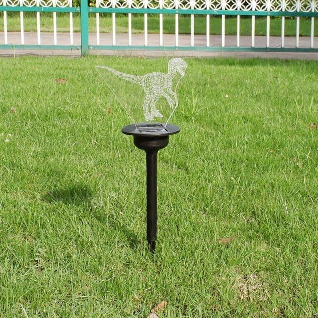 image-Waterproof Solar Acrylic Lawn Light