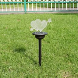 image-Waterproof Solar Acrylic Lawn Light
