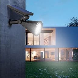 image-Solar Lawn Light LED Outdoor Waterproof Wall Light RGB Garden Light