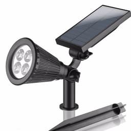 image-Solar Lawn Light LED Outdoor Waterproof Wall Light RGB Garden Light