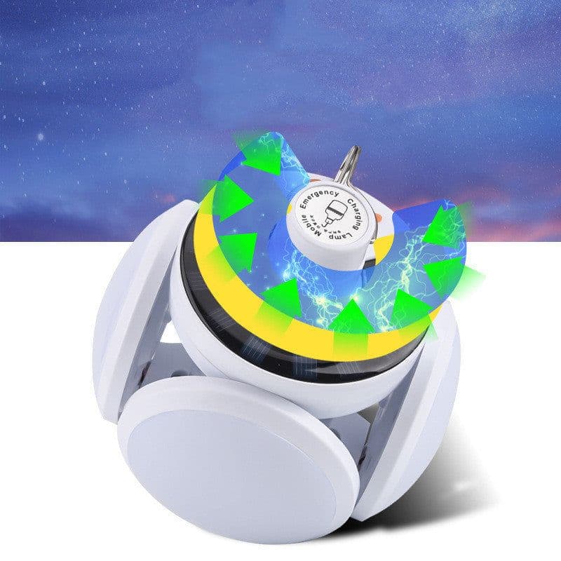 image-Solar Charging Light LED Power Failure Emergency Bulb Light