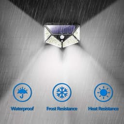 image-Solar Wall Light Courtyard Luminous Human Body Induction Light on All Sides
