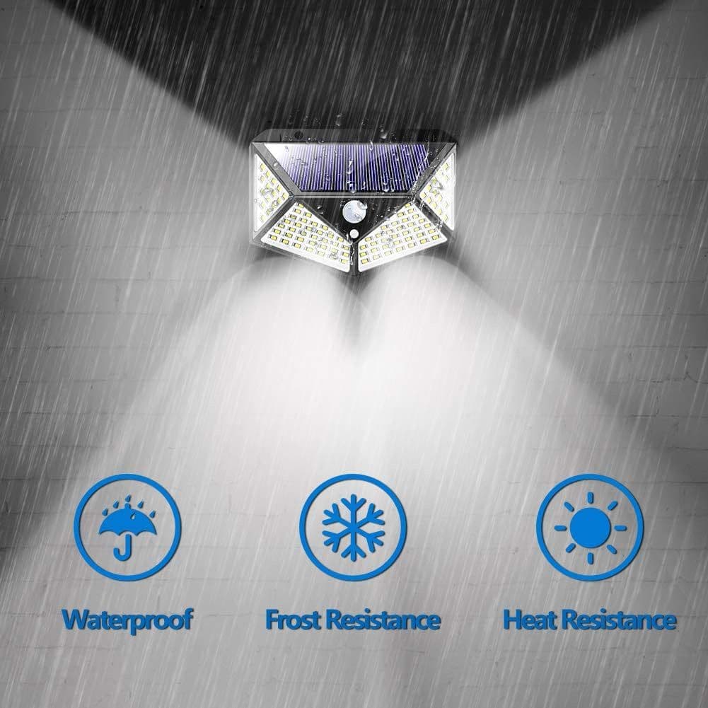 image-Solar Wall Light Courtyard Luminous Human Body Induction Light on All Sides