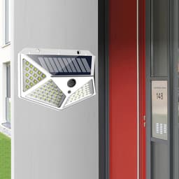 image-Solar Wall Light Courtyard Luminous Human Body Induction Light on All Sides