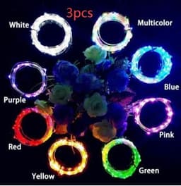 image-Wine Bottle Lights String 2M 20leds Christmas Decorations Copper Wire String Led Garland Lights Decor Wedding Festival Party