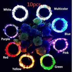 image-Wine Bottle Lights String 2M 20leds Christmas Decorations Copper Wire String Led Garland Lights Decor Wedding Festival Party