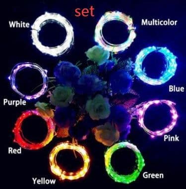 image-Wine Bottle Lights String 2M 20leds Christmas Decorations Copper Wire String Led Garland Lights Decor Wedding Festival Party