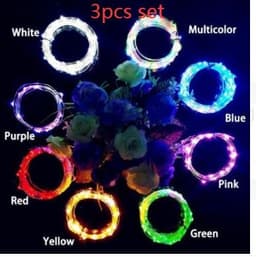 image-Wine Bottle Lights String 2M 20leds Christmas Decorations Copper Wire String Led Garland Lights Decor Wedding Festival Party