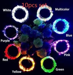 image-Wine Bottle Lights String 2M 20leds Christmas Decorations Copper Wire String Led Garland Lights Decor Wedding Festival Party