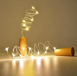 image-Wine Bottle Lights String 2M 20leds Christmas Decorations Copper Wire String Led Garland Lights Decor Wedding Festival Party