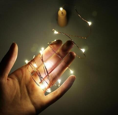 image-Wine Bottle Lights String 2M 20leds Christmas Decorations Copper Wire String Led Garland Lights Decor Wedding Festival Party