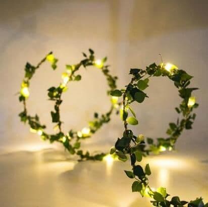 image-2M LED String Lights - Leafs Garland