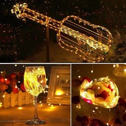 image-Christmas Light Led Outdoor Battery USB Powered 2m 5m10m String Lights Cooper Wire Garland Wedding Party Decoration Fairy Lights