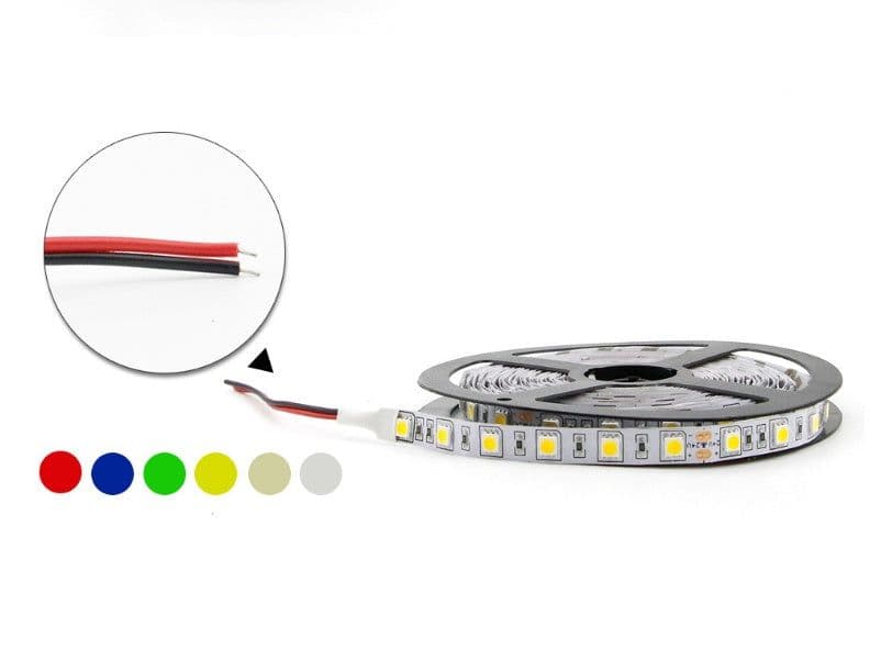 image-LED Light Strips Highlight 60 Light Beads Epoxy Waterproof Soft Strips