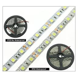 image-LED Light Strips Highlight 60 Light Beads Epoxy Waterproof Soft Strips