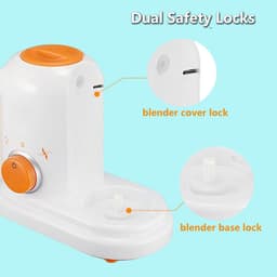 image-Multi-function Baby Food Processor Smart Infant Milk Warm Baby Food Cooking Blenders