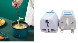 image-Mini Kitchen Electric Pot Multifunctional Home Electric Cooking Pot Intelligent Noodle Cooking Pot