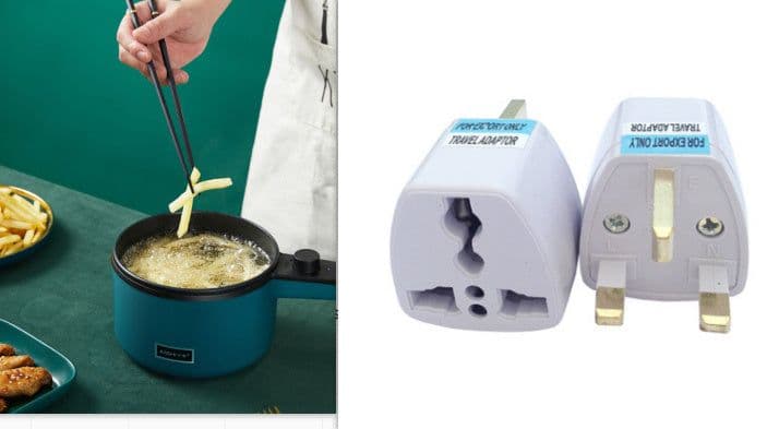 image-Mini Kitchen Electric Pot Multifunctional Home Electric Cooking Pot Intelligent Noodle Cooking Pot