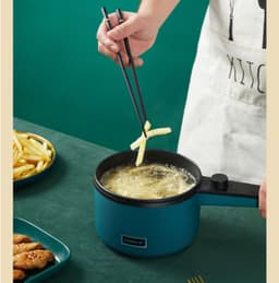 image-Mini Kitchen Electric Pot Multifunctional Home Electric Cooking Pot Intelligent Noodle Cooking Pot