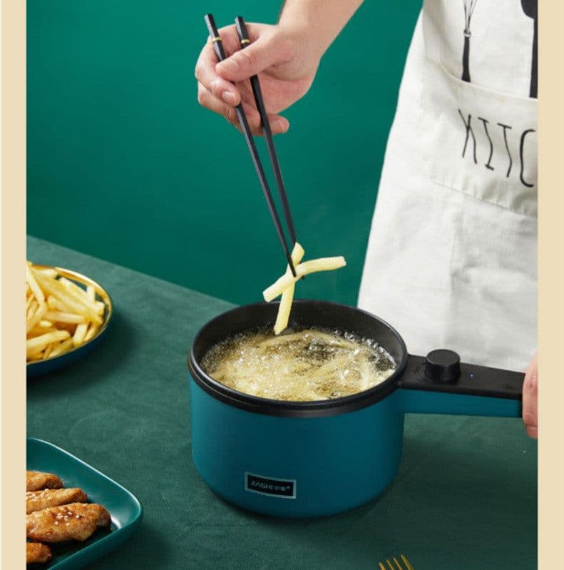 image-Mini Kitchen Electric Pot Multifunctional Home Electric Cooking Pot Intelligent Noodle Cooking Pot