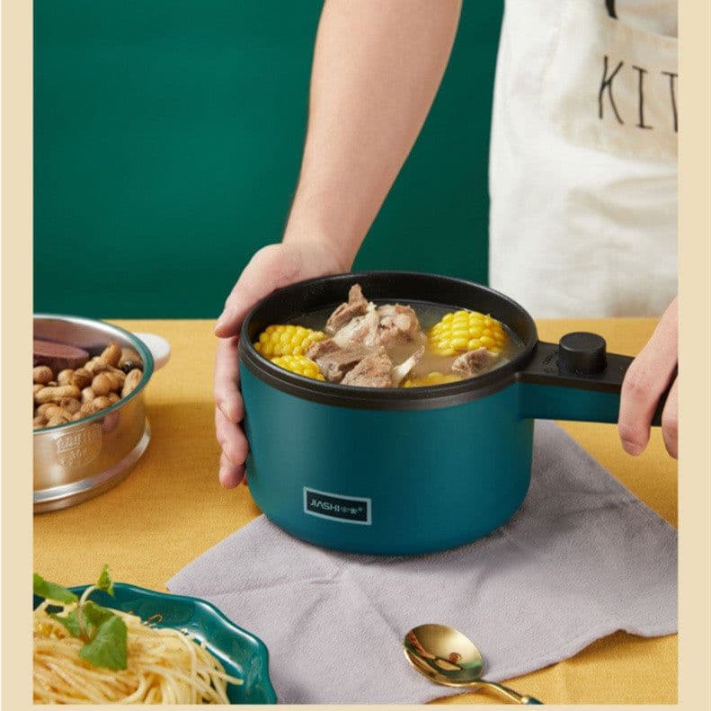 image-Mini Kitchen Electric Pot Multifunctional Home Electric Cooking Pot Intelligent Noodle Cooking Pot