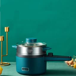 image-Mini Kitchen Electric Pot Multifunctional Home Electric Cooking Pot Intelligent Noodle Cooking Pot