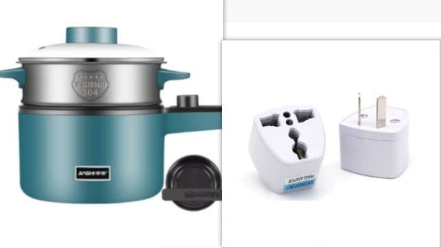 image-Mini Kitchen Electric Pot Multifunctional Home Electric Cooking Pot Intelligent Noodle Cooking Pot