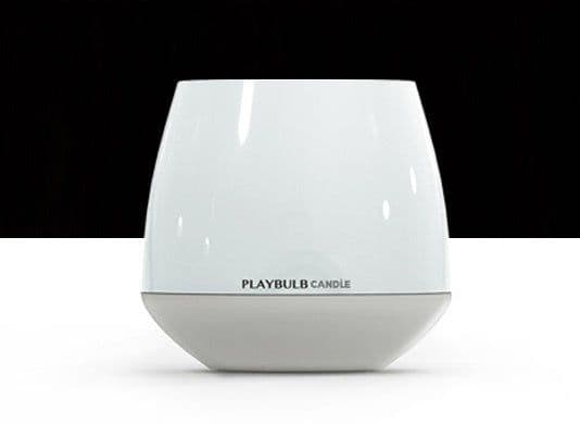 image-PLAYBULB Electric Smart Candle LED Flameless RGB scented Romantic Flash light Colored Glitter battery operated Candles Holder