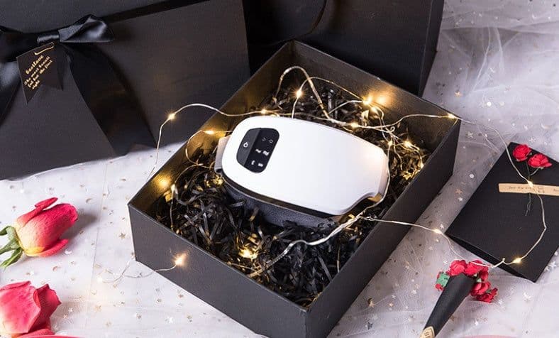 image-Bluetooth Music Eye Massager Air Pressure Hot Compress Dark Circles Eye Care