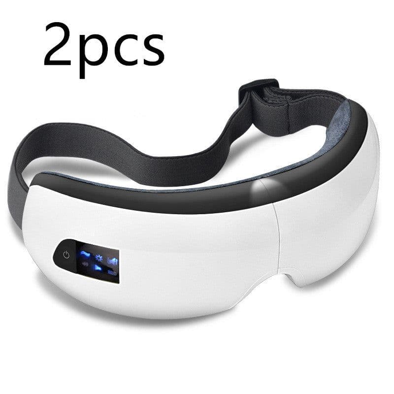image-Bluetooth Music Eye Massager Air Pressure Hot Compress Dark Circles Eye Care