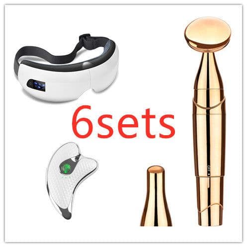 image-Bluetooth Music Eye Massager Air Pressure Hot Compress Dark Circles Eye Care
