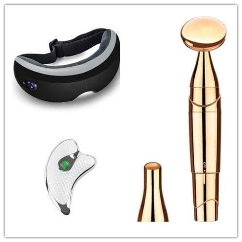 image-Bluetooth Music Eye Massager Air Pressure Hot Compress Dark Circles Eye Care