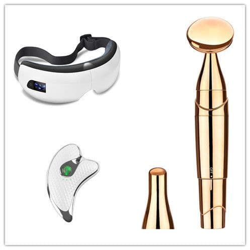 image-Bluetooth Music Eye Massager Air Pressure Hot Compress Dark Circles Eye Care