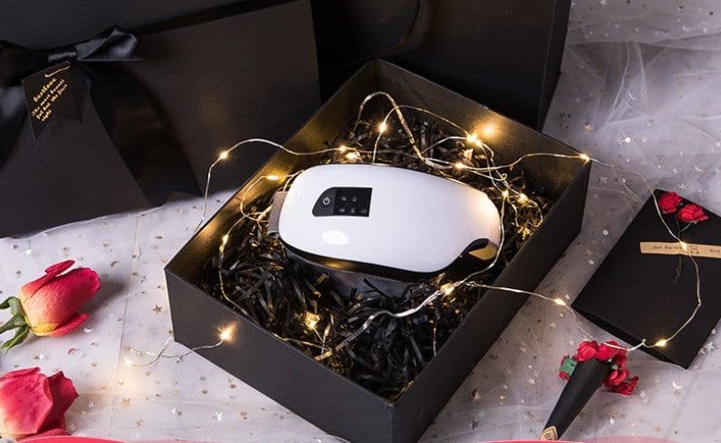 image-Bluetooth Music Eye Massager Air Pressure Hot Compress Dark Circles Eye Care