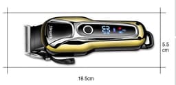 image-Professional Hair Clipper Rechargeable Electric Beard Trimmer