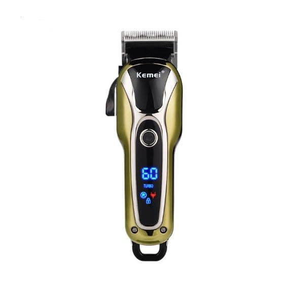 image-Professional Hair Clipper Rechargeable Electric Beard Trimmer