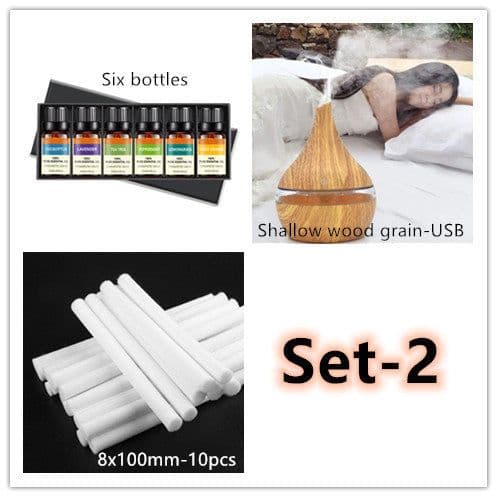 image-LED Essential Oil Diffuser