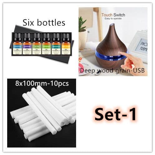 image-LED Essential Oil Diffuser