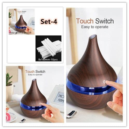 image-LED Essential Oil Diffuser