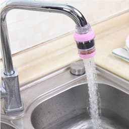 image-Wheat rice stone magnetized kitchen tap water filter bathroom filter water purifier household water purifier C1101