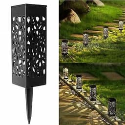 image-Solar Garden Pathway Lights Lawn Lamp For Garden Lantern Decoration Outdoor Path Light Wireless Waterproof Night Led Solar Lamp