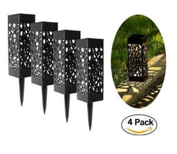 image-Solar Garden Pathway Lights Lawn Lamp For Garden Lantern Decoration Outdoor Path Light Wireless Waterproof Night Led Solar Lamp