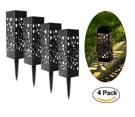 image-Solar Garden Pathway Lights Lawn Lamp For Garden Lantern Decoration Outdoor Path Light Wireless Waterproof Night Led Solar Lamp
