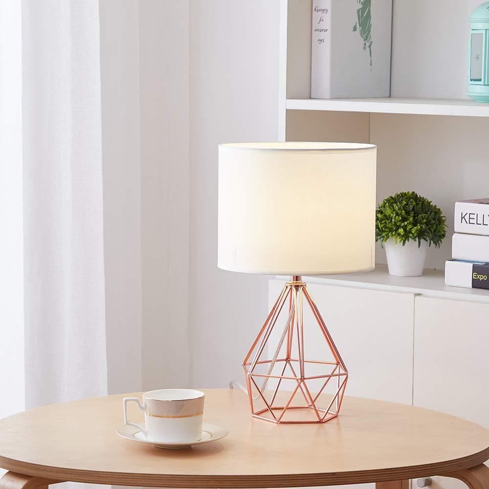 image-Diamond table lamp