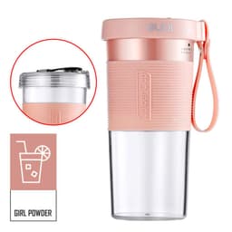 image-Mini USB Rechargeable Portable Blender Electric Fruit Juicer Kitchen Smoothie Maker Lightweight Sports Bottle Multifunction Blender