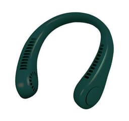 image-Hanging Neck Fan Portable Cooling Fan USB Leafless 360 Degree Neckband Fan 78 Surround Air Outlets 4000Mah Rechargeable