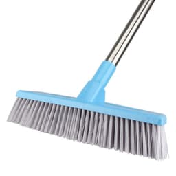 image-New Extra Long Handle Rubber Bristles Sweeper Squeegee for Pet Cat Dog Hair Fur Broom
