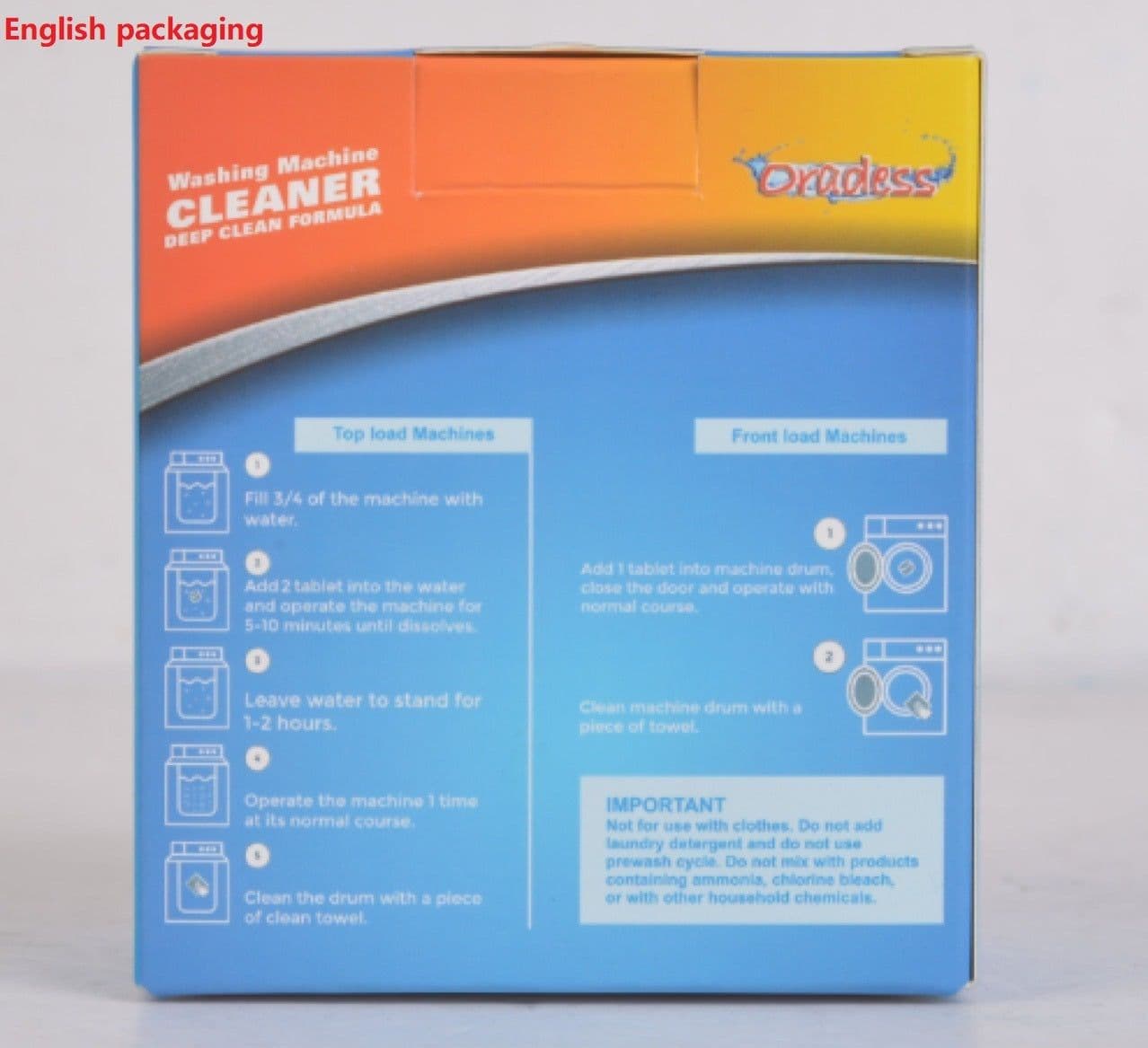 image-Washing Machine Tub Bomb Cleaner