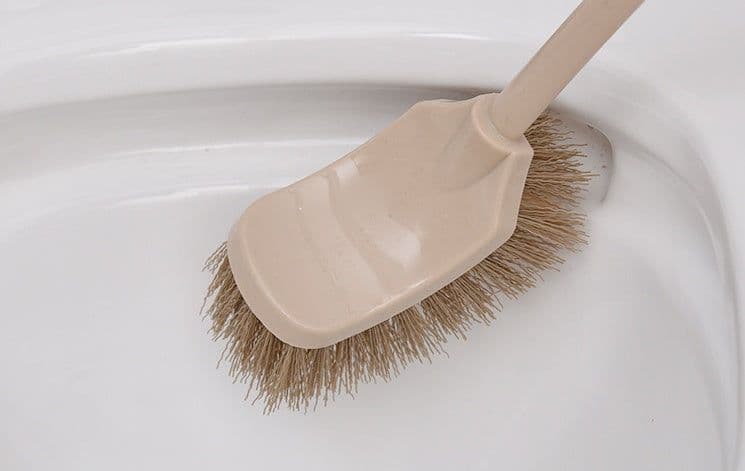 image-Wooden Household Handle Toilet Brush Cleaning Tools Bathroom Cleaning Brush Kitchen Floor Cleaner Brushes