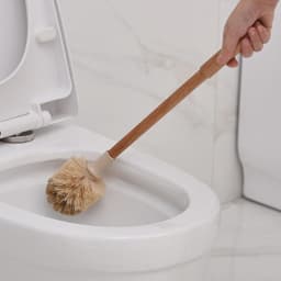 image-Wooden Household Handle Toilet Brush Cleaning Tools Bathroom Cleaning Brush Kitchen Floor Cleaner Brushes